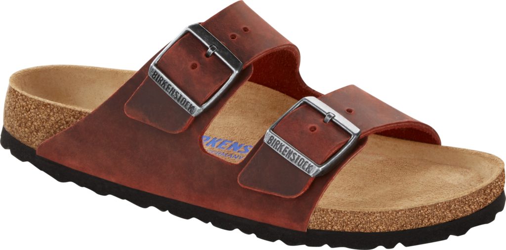 birkenstock arizona earth red