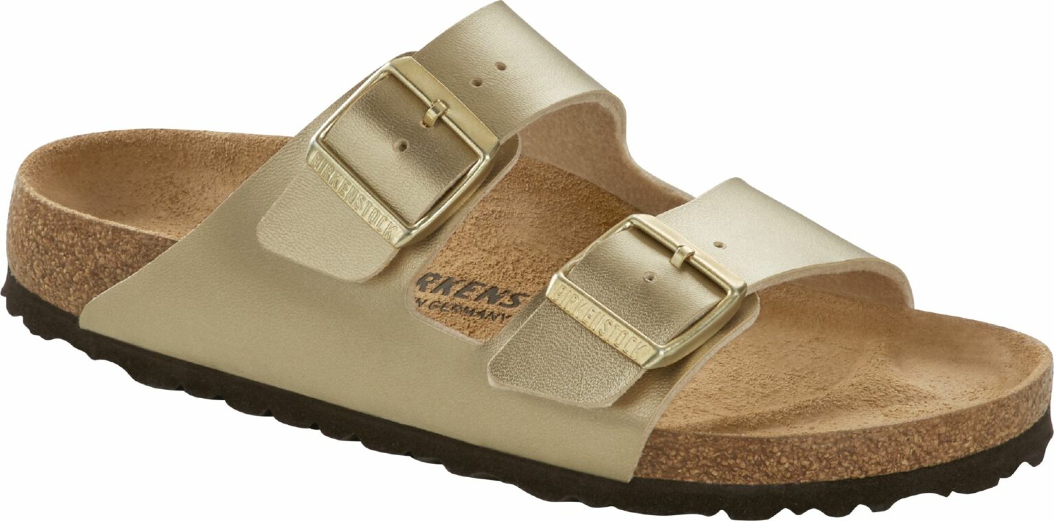 Birkenstock Arizona Gold WIde •