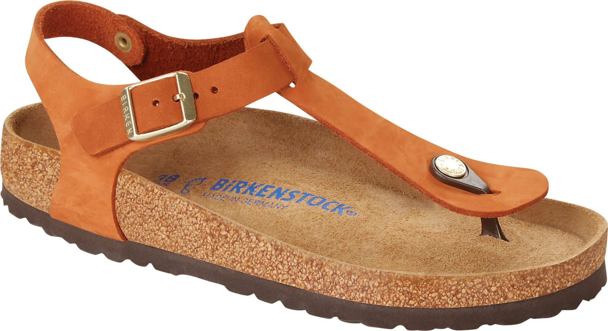 Birkenstock Kairo Pecan Nubuk Leder Soft Breed • Birkenshop